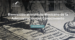Desktop Screenshot of imac.org.mx