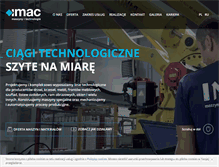 Tablet Screenshot of imac.com.pl